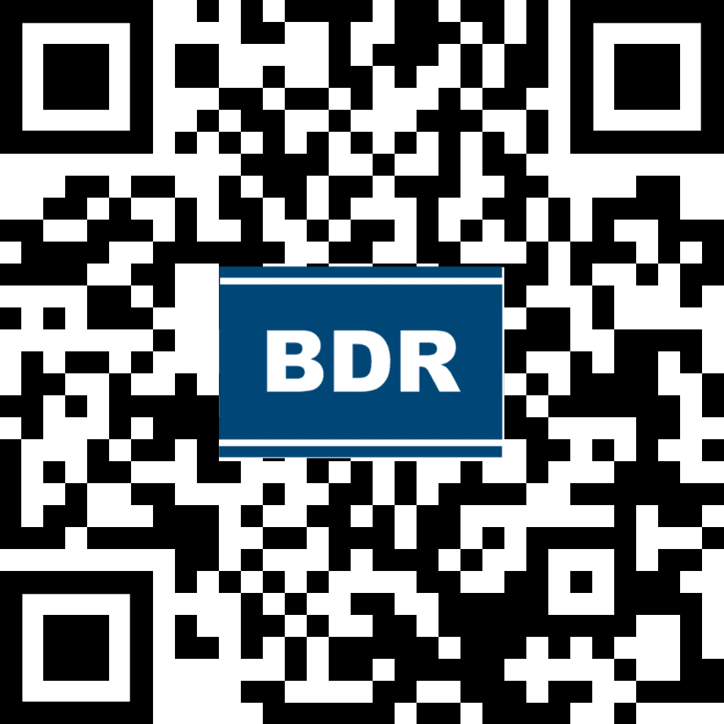 BDR Careers QR Code.